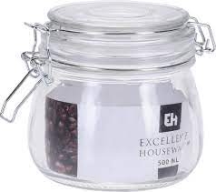 VOORRAADPOT GLAS 500 ML ()